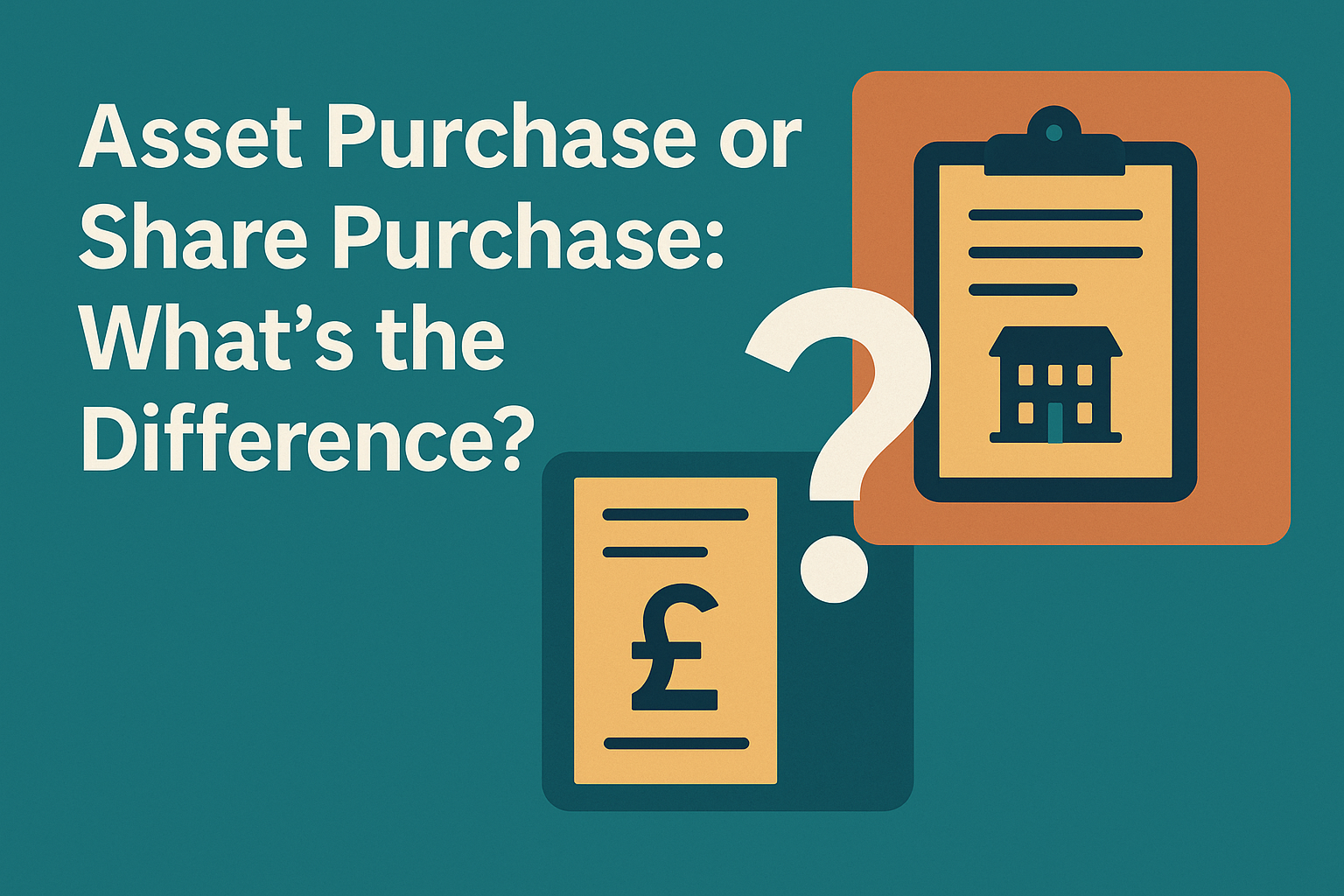 Asset purchase or share purchase What’s the difference