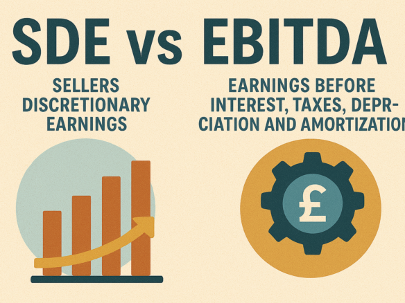 SDE vs EBITDA Explained for First-Time Buyers