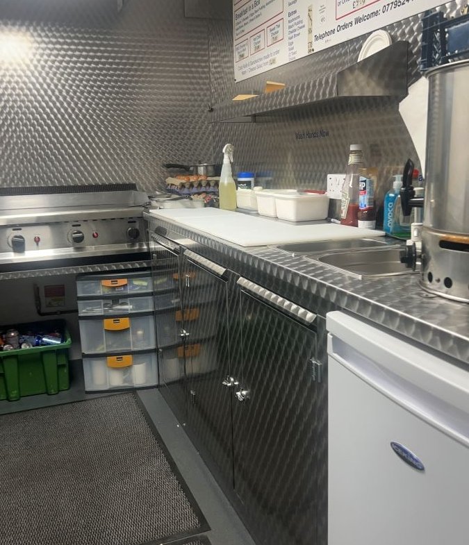 Mobile Catering Trailer plus Van