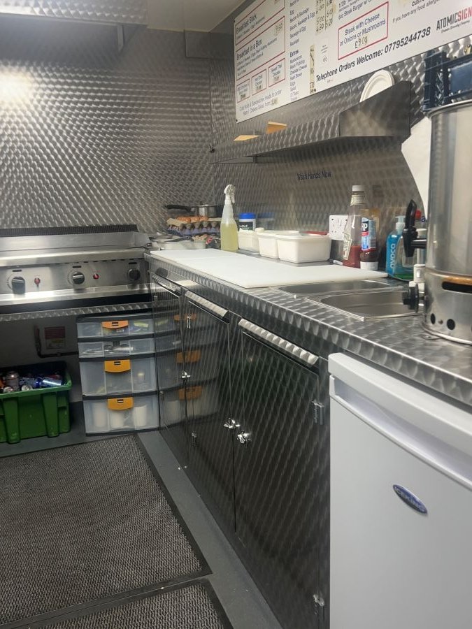 Mobile Catering Trailer plus Van