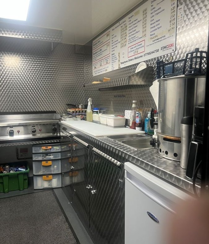 Mobile Catering Trailer plus Van