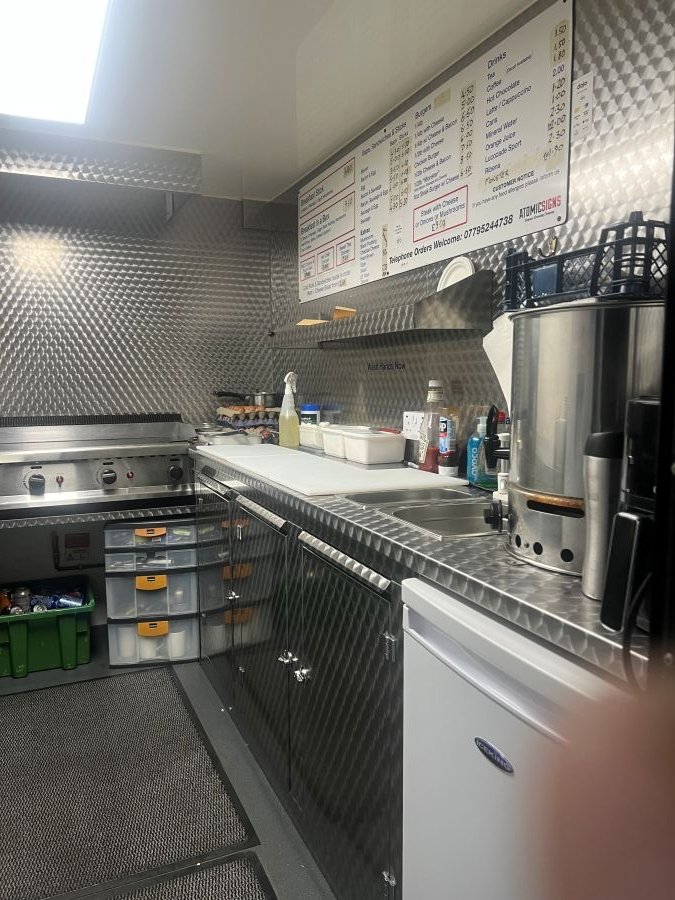 Mobile Catering Trailer plus Van