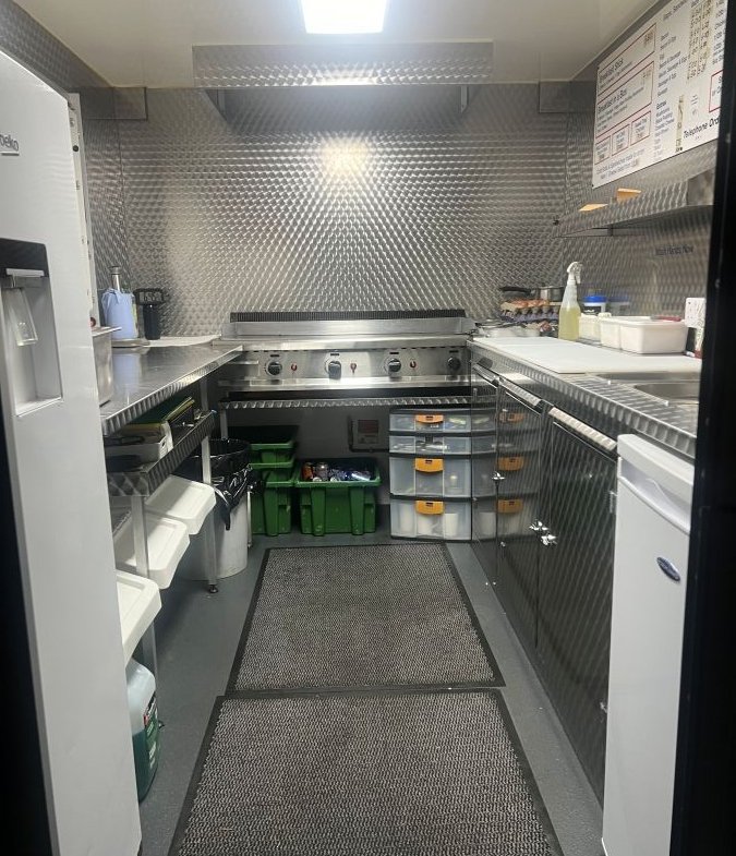 Mobile Catering Trailer plus Van