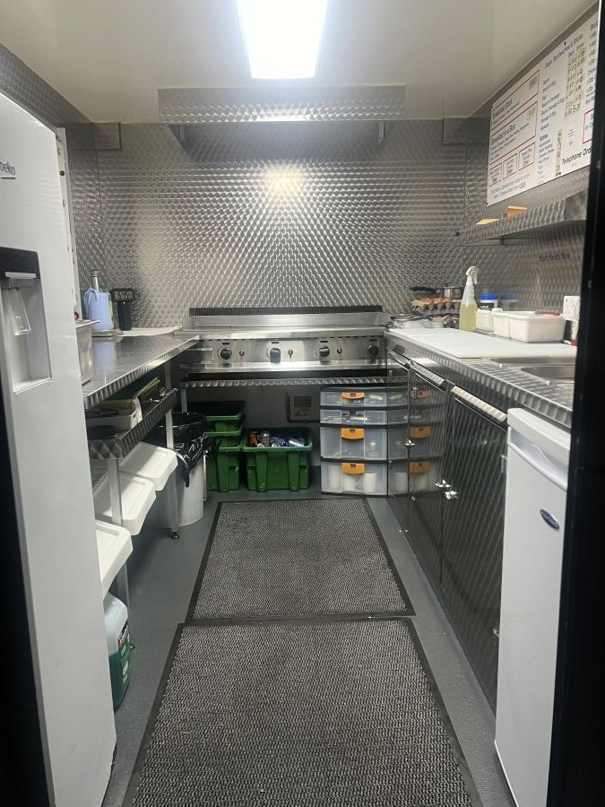 Mobile Catering Trailer plus Van