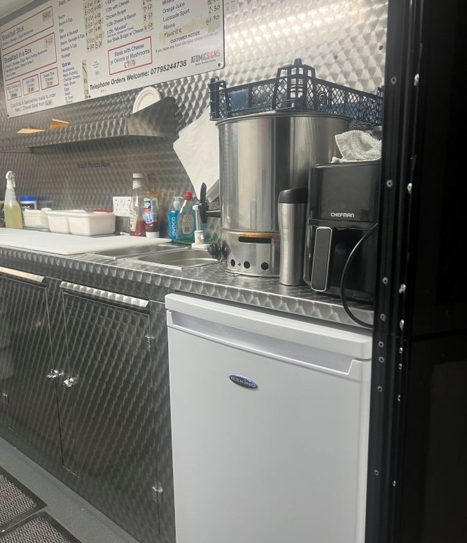 Mobile Catering Trailer plus Van