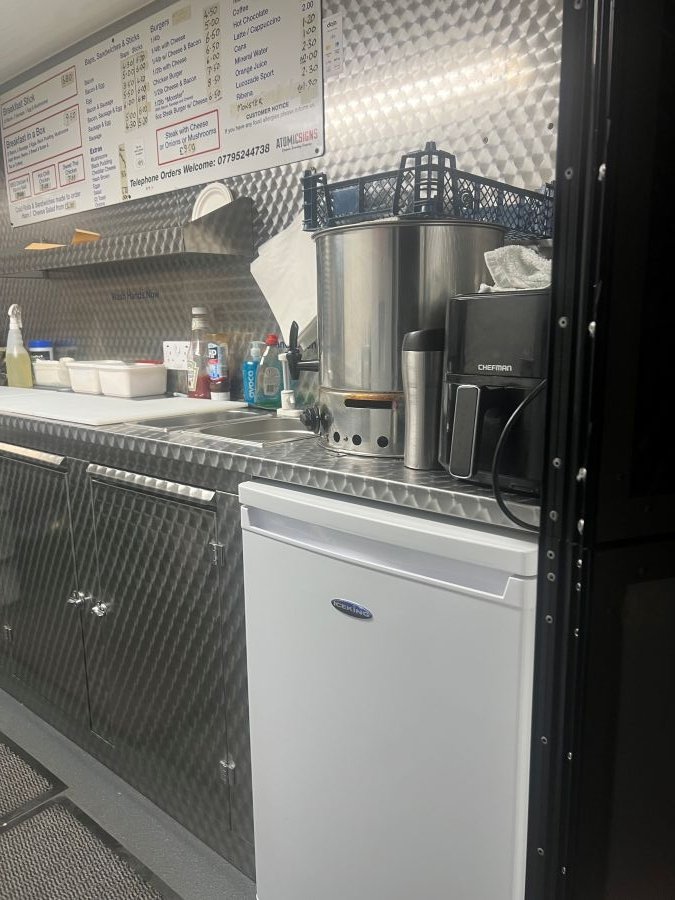 Mobile Catering Trailer plus Van