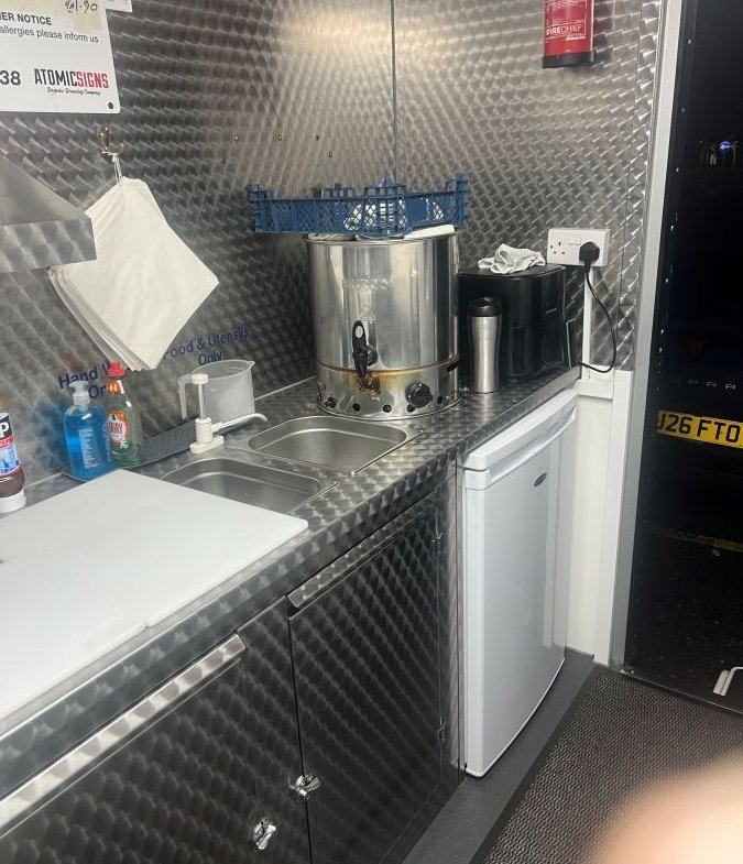 Mobile Catering Trailer plus Van