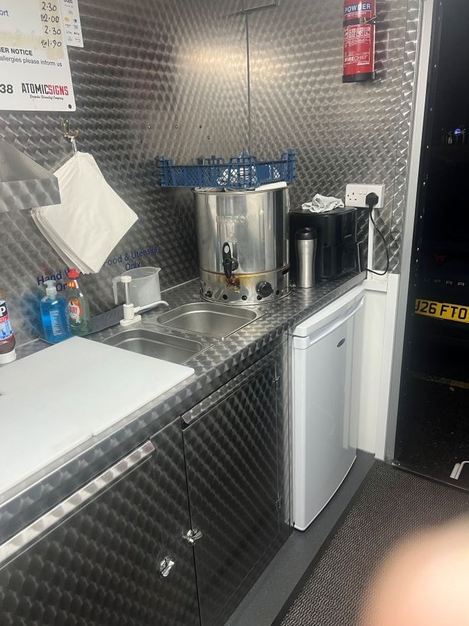 Mobile Catering Trailer plus Van