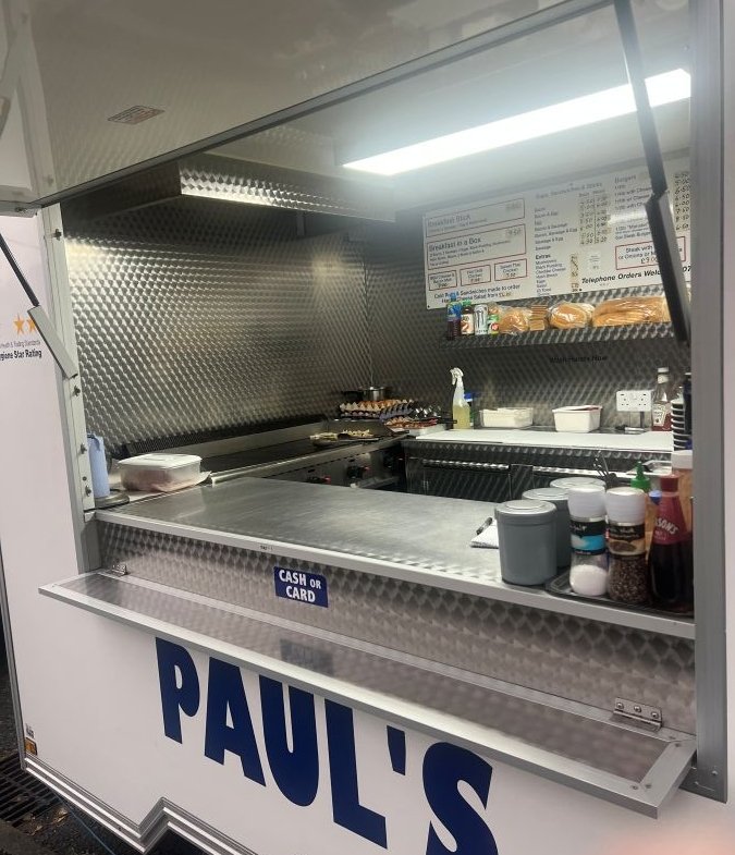 Mobile Catering Trailer plus Van