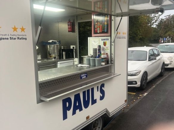 Mobile Catering Trailer plus Van