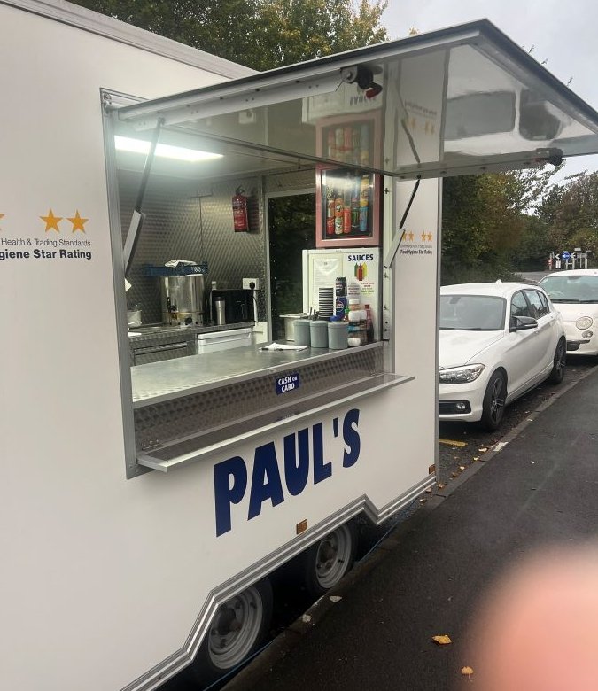 Mobile Catering Trailer plus Van