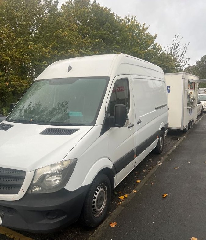 Mobile Catering Trailer plus Van