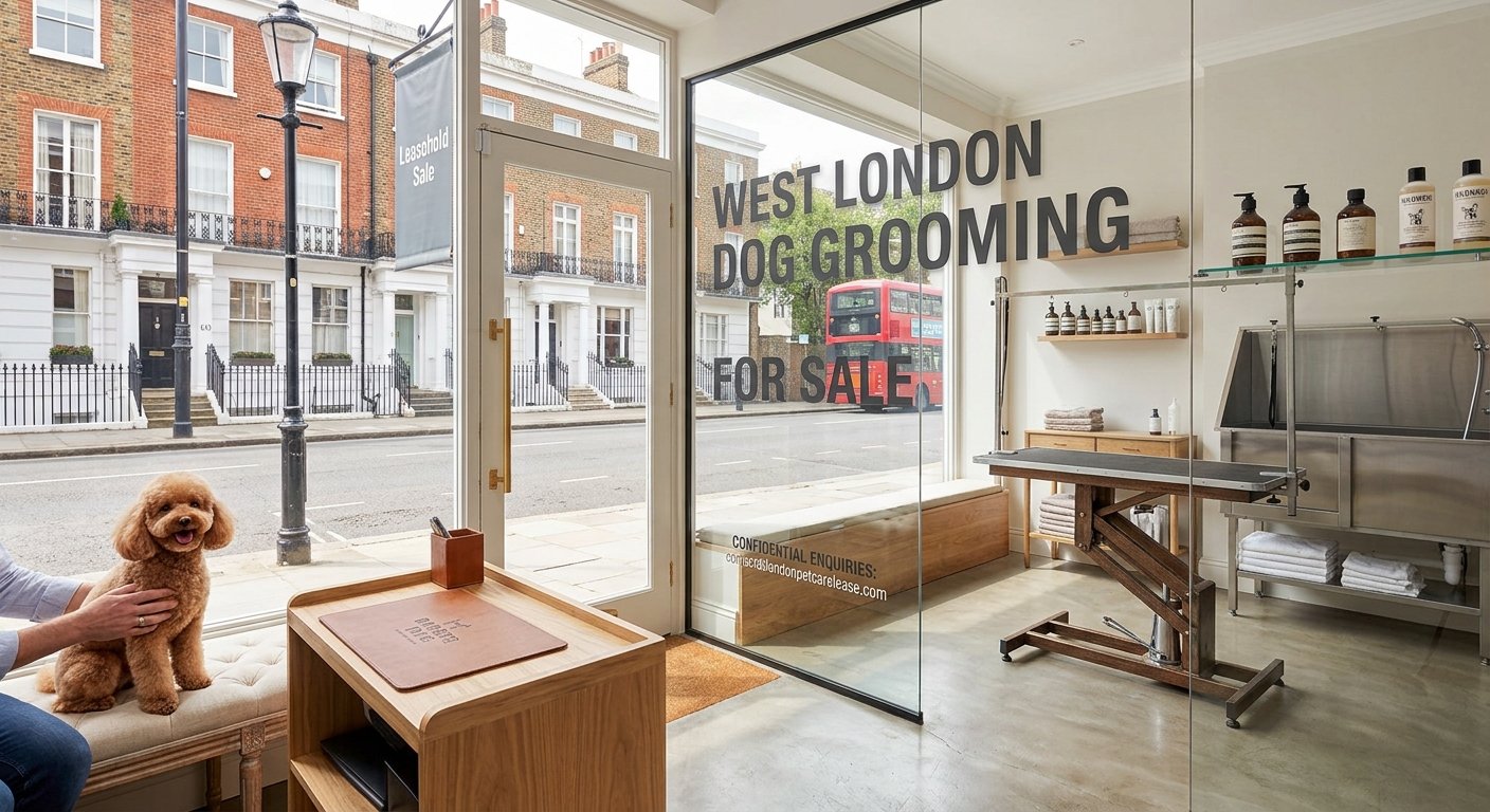 Dog Grooming Salon & Leasehold for Sale – Prime West London